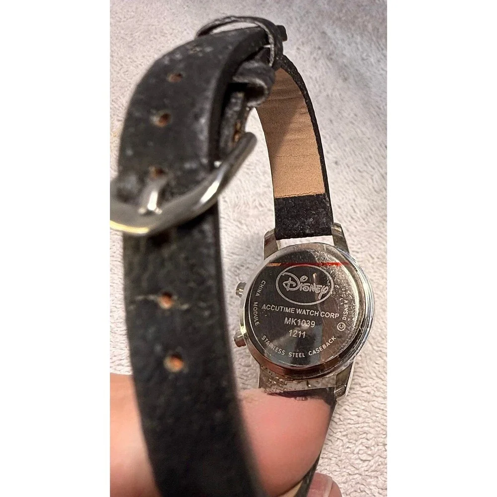 Disney Silver and Black Watch